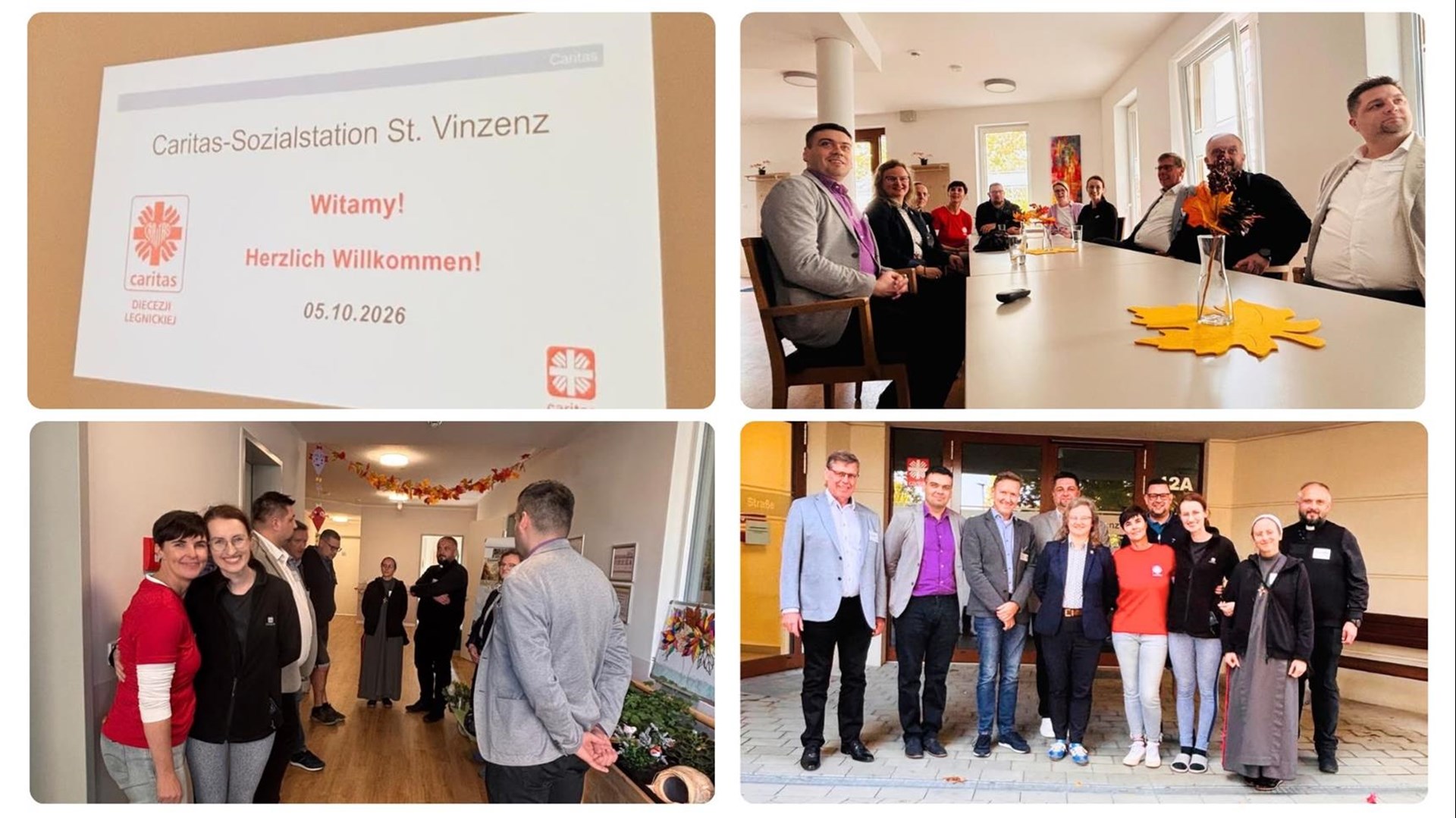 Besuch unserer Partner Caritas Legnica